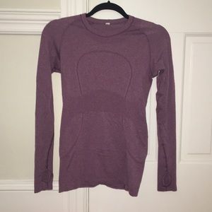 Lulu Lemon Swifty Tech Long Sleeve - size 6